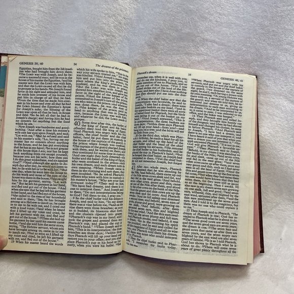 Vintage THE BIBLE Revised Standard Version Hardcover American Bible Society 1980 - Picture 9 of 12